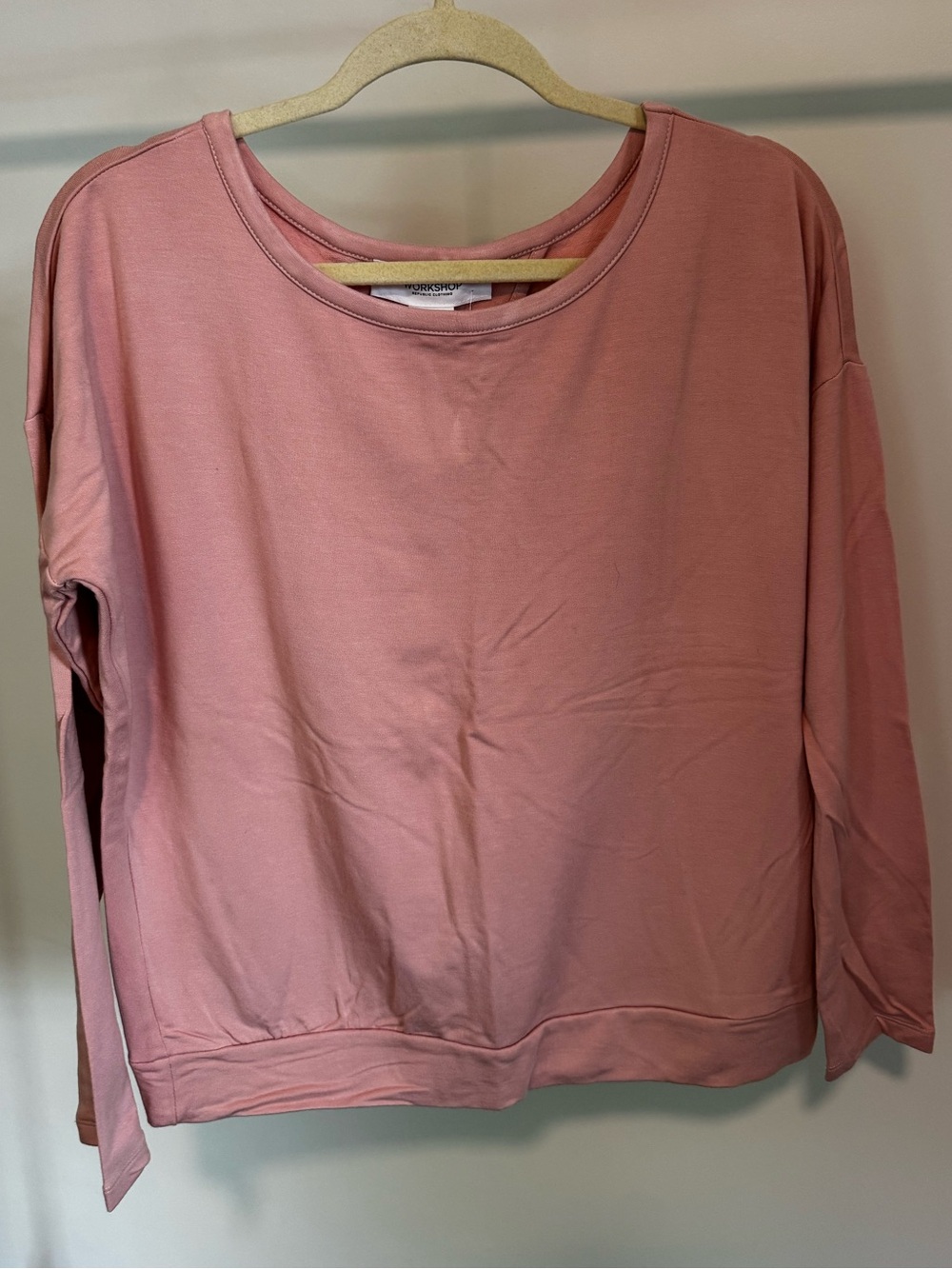 Workshop Republic Clothing Top with Back Opening